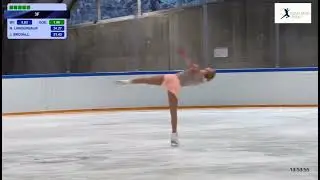 Nataly Langerbaur  (EST) - Sonja Henie Trophy 2025, Short Program