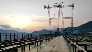 Closest view of Chenab Bridge - World Highest Railway River Bridge | USBRL Today Latest Update 2022