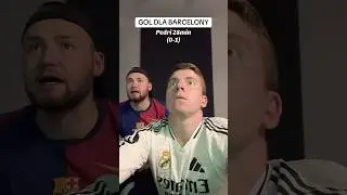 REAL MADRYT vs BARCELONA (MOJE REAKCJE)