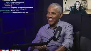 SNEAKO Reacts to Barack Obama Stating that Aliens are Real
