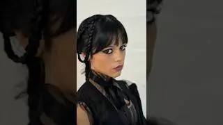Jenna Ortega getting ready for the Gala as Wednesday in the episode 7 in part 2 of the season 2❣️🥰