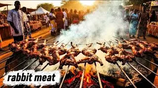 Rabbit Festival Day in Ghana, West Africa.