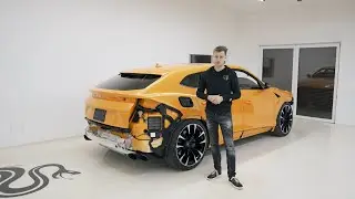 Lamborghini Urus - ECPS group forged carbon exterior package preparation