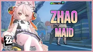 Zhao - Maid (Skin Mod) | ZZZ Gameplay