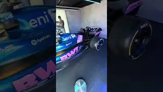 Alpine F1 Car on Display at Goodwood Festival of Speed #goodwood #goodwoodfos #formula1 #f1 #alpine