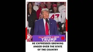 Donald Trump Rallies Arizona Voters | Calls Biden & Harris a 'Disgrace' Amid Record Early Voting 🗳️