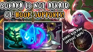 Soraka is NOT Afraid of Hook Supports! | Diamond Support | Patch 14.24