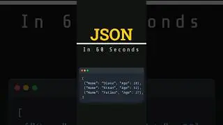 JSON за 60 секунд &mdash; один из самых важных форматов файлов данных, которые нужно знать #базынаукиод...