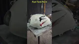 90s Legend Bike Karizma R Fuel Tank Paint Done.(fox customs) #autobodypaint #modified #rider #car