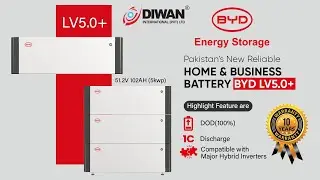 BYD LV5.0+ Unboxing in Pakistan | New 1C Battery with 10-Year Warranty | Full Features & Review