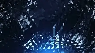 Abstract Blue Diamond Loop | Motion Graphics - Videohive template