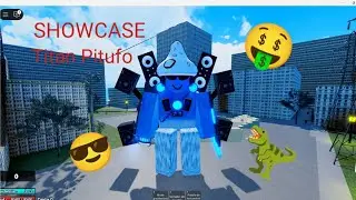 Showcase Titan pitufo | Super Box Siege Defense |Roblox