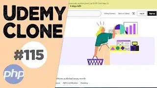 #115 Drag & drop inputs | Udemy clone from scratch in php | Quick programming tutorial