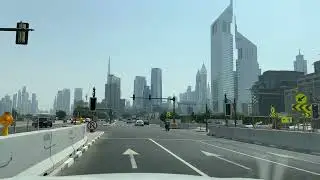 Garhoud to Business Bay Dubai | Smooth Driving 4K 60FPS | No Music