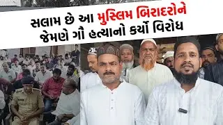 ગુજરાતી મુસલમાનોએ નિર્ણય કર્યો જે ગૌ હત્યા કરશે તેનો મુસ્લિમ સમાજ કરશે બહિષ્કાર