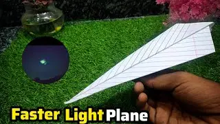 WORLD'S FASTEST Paper Plane in 2 MINUTES! ✈️ (Easy Fold & Flies Far) | [tashu studio yt]