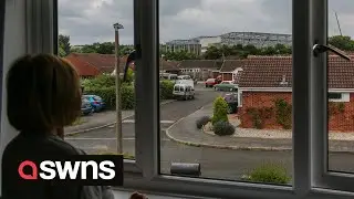 UK: Rollercoaster-sized industrial unit sparks fury from people living nearby | SWNS
