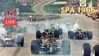 F1 Legends: Lotus 49 & Ferrari 312/67 @ Spa 1966 - LIVE