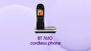 BT 7610 Cordless Phone with Answering Machine - Product Overview