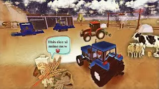 Blocky Farm Racing & Simulator: Deadly Zone Near the Ranch | Creepy Granny Stole the Rice Fields