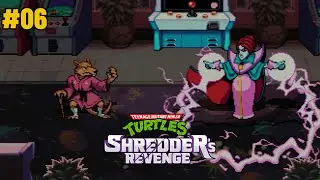 TMNT Shredder's Revenge [PS5] - Walkthrough Gameplay Part 6 - No Commentary (4K 60FPS) | Free Use)