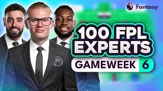 FPL GW6 EXPERT: трансферные тренды и лучший капитан! 🧠 100 экспертов раскрывают планы команд на 6...