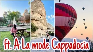 Cappadocia 🏡 | Staying in a Dreamy Hotel|| Hot Air Balloons 🎈 
