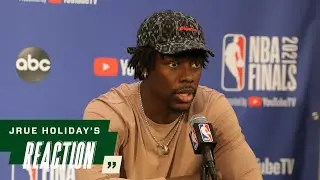Jrue Holiday Game 1 NBA Finals Media Availability | 7.6.21