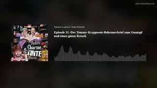 Episode 31 -Der Tommy-Krappweis-Bekennerbrief zum Gnampf und einen guten Rutsch