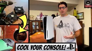 How to keep your PS5 or Xbox cool using AC Infinity fans | Solve Overheating!