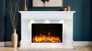 ✨ Celsi Adour 750 DLX Illumia Electric Fireplace | Smart, Stylish & Ultra-Realistic Flames