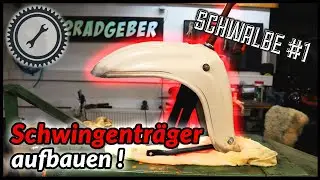 Simson Schwalbe KR51/2 - Schwingentr&auml;ger montieren