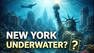 New York Underwater 🌊🗽 | A Lost City Beneath the Ocean in 4K @Quiet4kLife  #explore