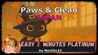 New EASY & FAST 0,99&euro; Platinum in 2 Minutes - PAWS & CLEAN: JAPAN - Trophy Guide PS5