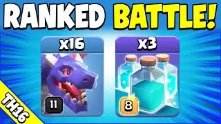 New TH16 Ranked Battle Mode - Best TH16 Attack Strategy for 3 STARS! (Clash of Clans)