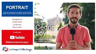 PORTRAIT - C&eacute;dric LOY - R&eacute;f&eacute;rent Gironde La Fresque du Climat - Libourne