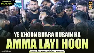 Ye Khoon Bhara Husain Ka Amma Layi Hu | Anjuman Raunaqe Islam Mustafabad | Juloose Amari Mustafabad
