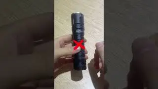 (2nd reason)One of the reasons that may make your Sofirn SC33 doesn't work --- Not tightened