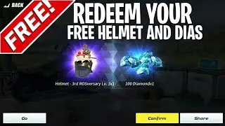 HOW TO GET FREE SKIN AND 100 DIAMONS / TIPS AND TRICKS / ROS MOBILE