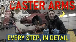 Caster arms: one of the most overlooked and misunderstood parts! (60 & 65mm shown, SuperPro)