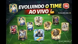 🔥JOGANDO FC MOBILE AO VIVO🔥 SUBINDO ESTRELAS🔥