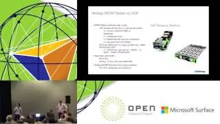 Software Defined Storage Architectures on Open Compute