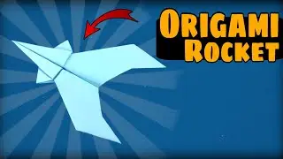 Fastest Origami Rocket | Easy Paper Rocket Tutorial for Beginners