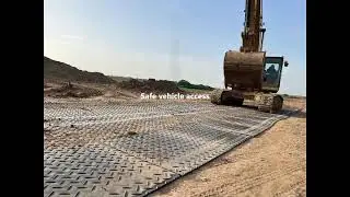 Ground Protection Mat Case Studies-Temporary Road Project in the USA