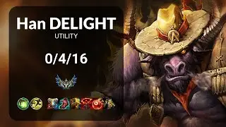Han Delight Alistar vs Pyke UTILITY - KR CHALLENGER Patch 15.14