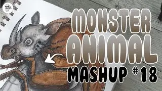A nice WENDIGO inspired Creature?? | MONSTER ANIMAL MASHUP Series #18