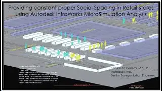 Mobility Simulation in Retail Stores using Autodesk InfraWorks