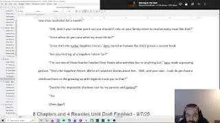 12-28-25 Writing Stream! A bit late but time to get words down and get novel!