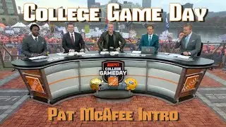 College Game Day | ESPN Saturday | Pat McAfee Monologue | University of Pittsburgh 