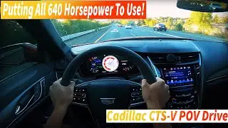 CTS-V3 POV Drive (Corvette Zo6 Engine!)